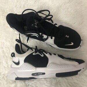 Nike Size 7.5 Men’s Paul George Basketball Shoes Black White